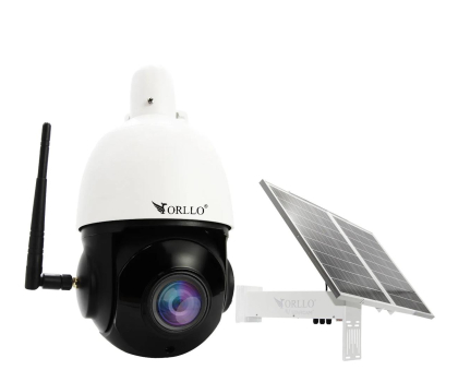 Kamera domowa ORLLO Inteligentna kamera zewnętrzna SIM 4G LTE Z18 + panel